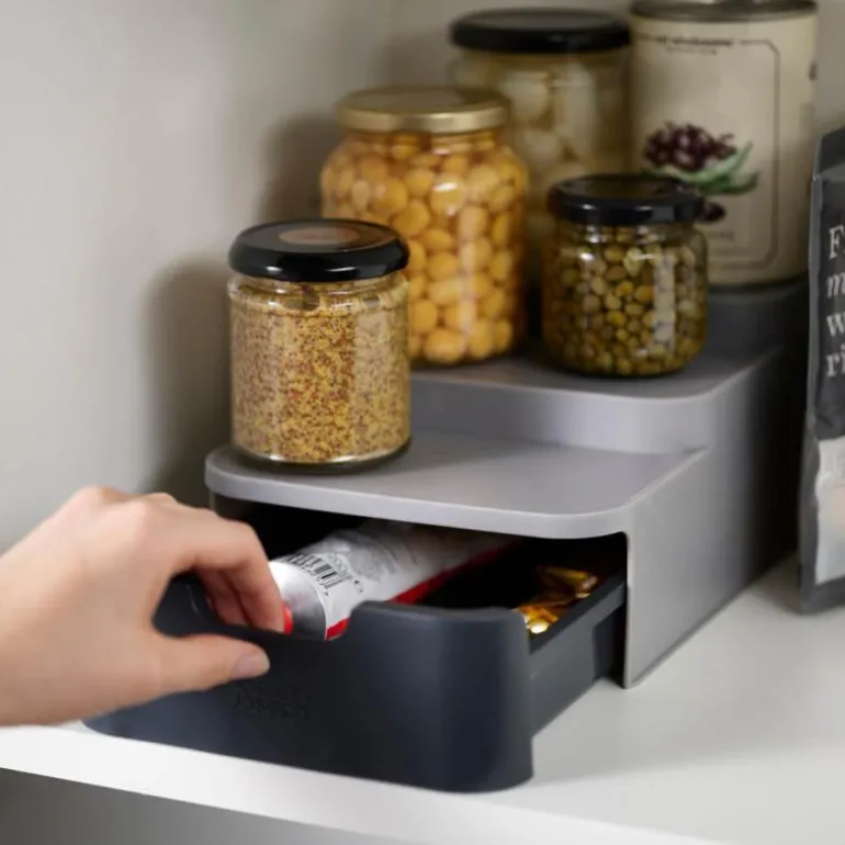 Oppbevaringstrapp grå