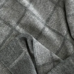 Oppdal ullpledd 130x200 cm grå