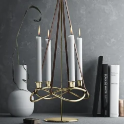 Oppheng adventstake gull