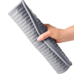 Oppvaskmatte i silikon grå