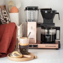 Optio kaffetrakter 1,25L rosegull