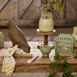 Orangery lyshus 16 cm spring leaf