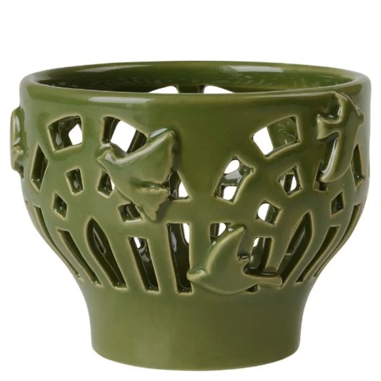 Orangery telyslykt 9,5 cm green garden