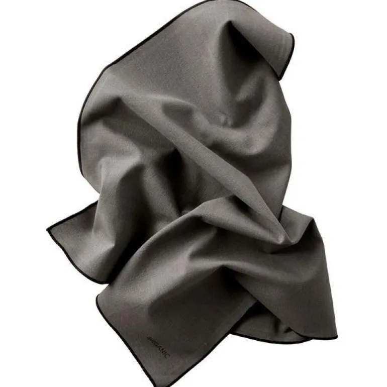 Organic serviett 50x50 2 stk grå