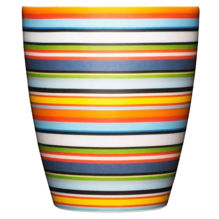 Origo krus med dekor 25 cl oransje