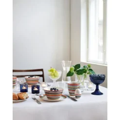 Origo skål med dekor 0,5L oransje