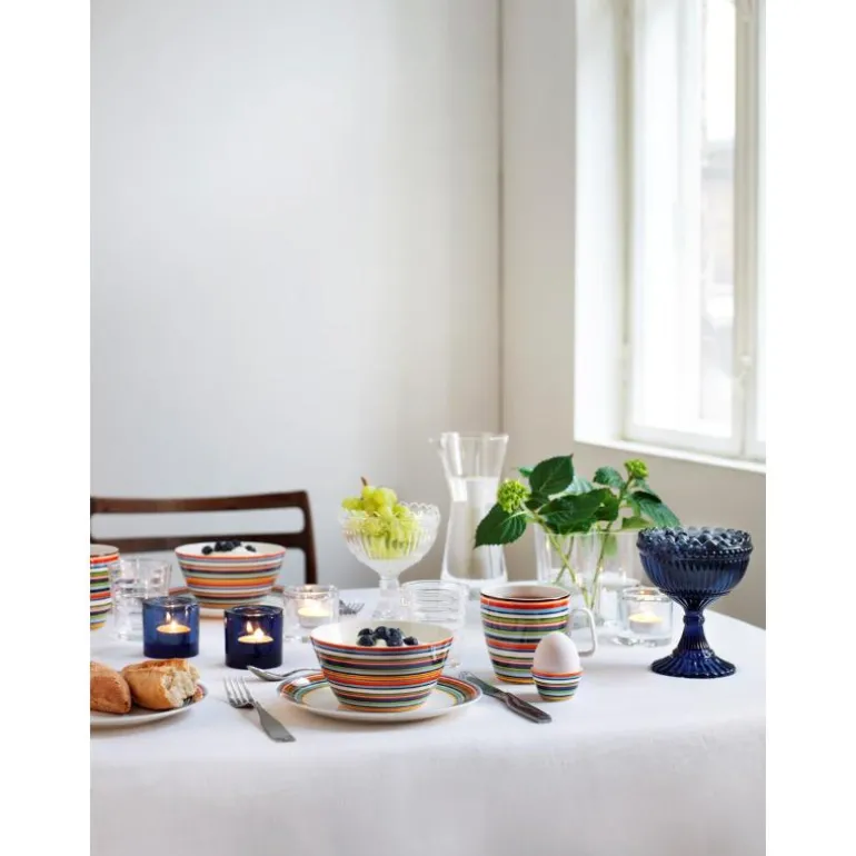 Origo skål med dekor 0,5L oransje