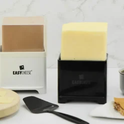 Osteklokke 1 kg svart