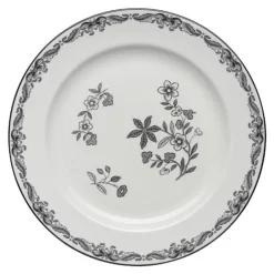 Ostindia tallerken 27 cm svart