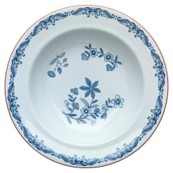 Ostindia dyp tallerken 24 cm blå