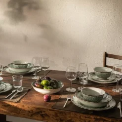 Ostindia Floris dyp tallerken 22 cm grønn