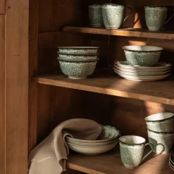 Ostindia Floris tallerken 27 cm grønn