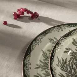 Ostindia Floris tallerken 27 cm grønn