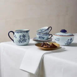 Ostindia skål 10 cl 2 stk blå