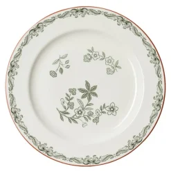 Ostindia tallerken 27 cm grønn