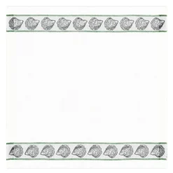 Ostronband serviett 35x35 cm grå