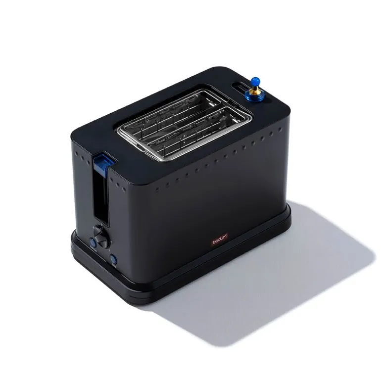 Ottoni brødrister 2 skiver svart