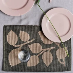 Outdoor Natura dekkebrikker 43x30 cm grønn/sand