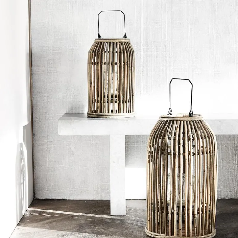 Ova lanterne 32x20 cm natur