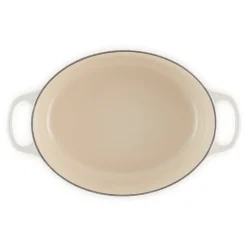 Oval gryte 4,1L meringue