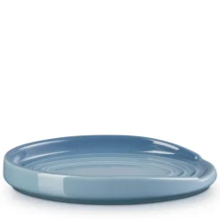 Oval gryteskjeholder chambray