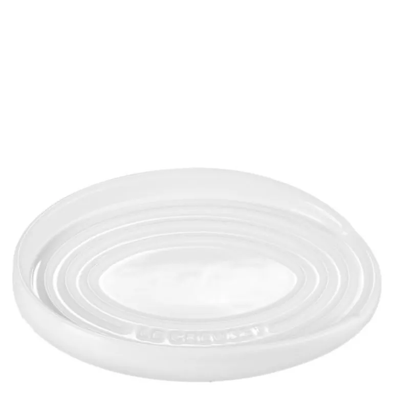 Oval gryteskjeholder white