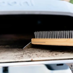 Ovnsbørste 60x20 cm bambus/stål