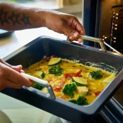 Ovnsform medium mørk grå