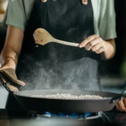 Paellapanne i kullstål 28 cm