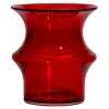 Pagod vase 167 mm rød