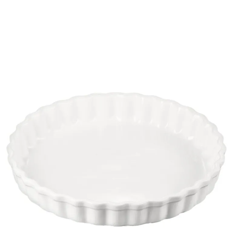 Paiform steintøy 28 cm white