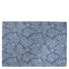 Paisley bordbrikke 43x30 cm blå