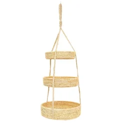 Palm kurv trippel hengende jute