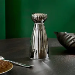 Palm saltkvern 16,8 cm rustfritt stål/hvit