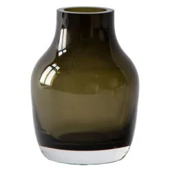 Paloma vase liten 20 cm smoke green