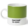 PANTONE espressokopp med hank 12 cl grønn