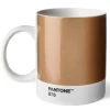 PANTONE kopp med hank 37,5 cl bronse