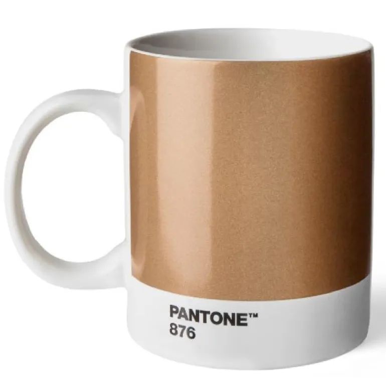 PANTONE kopp med hank 37,5 cl bronse