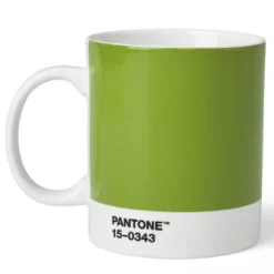 PANTONE kopp med hank 37,5 cl grønn