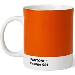 PANTONE kopp med hank 37,5 cl oransje