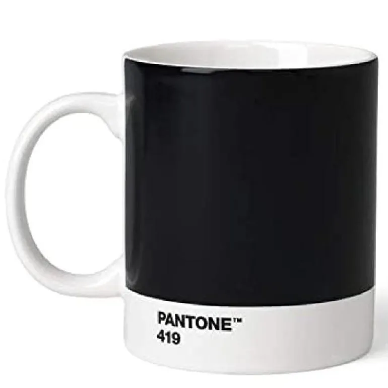 PANTONE kopp med hank 37,5 cl svart