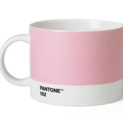 PANTONE tekopp med hank 47,5 cl lys rosa
