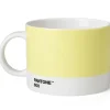 PANTONE tekopp med hank 47,5 cl lys gul