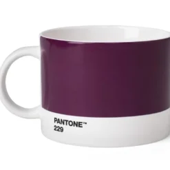 PANTONE tekopp med hank 47,5 cl aubergine