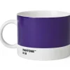 PANTONE tekopp med hank 47,5 cl violett