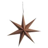 Pappia papirstjerne 30 cm brun