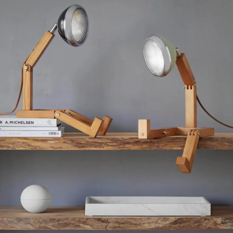 Parislampe blank svart