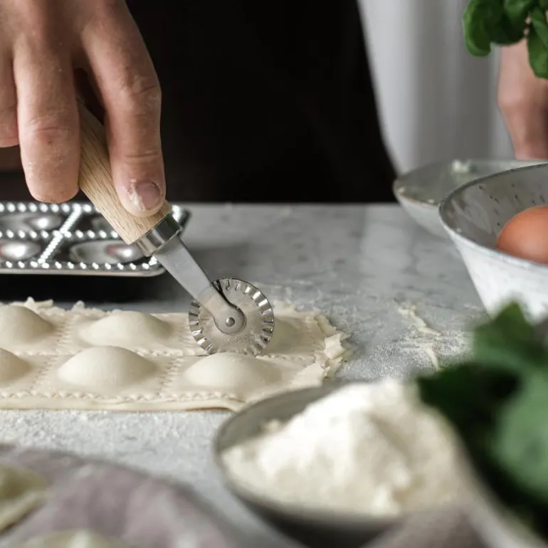 Pasta La Vista pastahjul 19 cm natur/blank