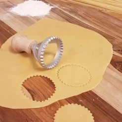 Pastacasa ravioli stikker ut liten rund