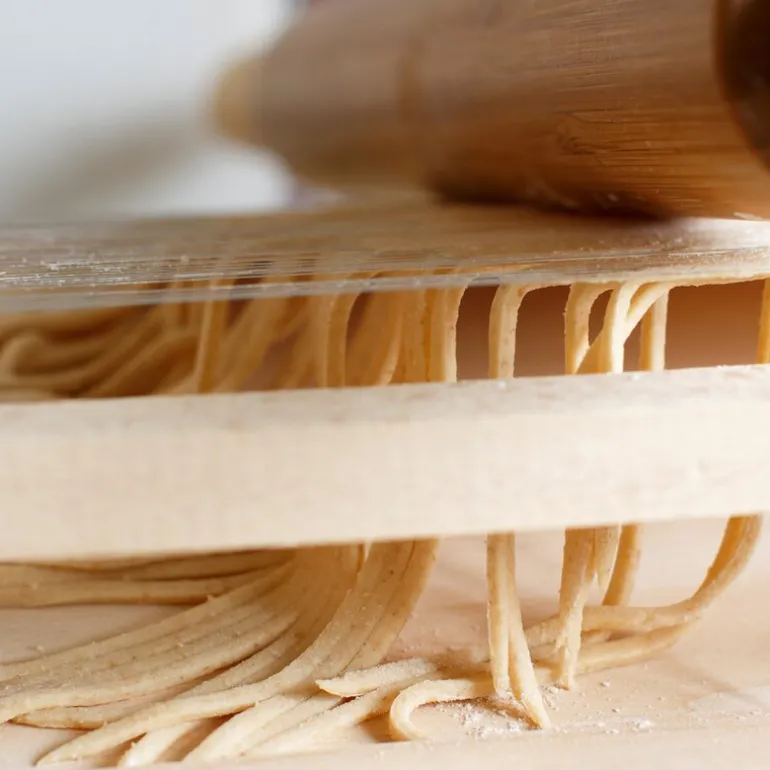 Pastamaskin chitarra m/kjevle tre